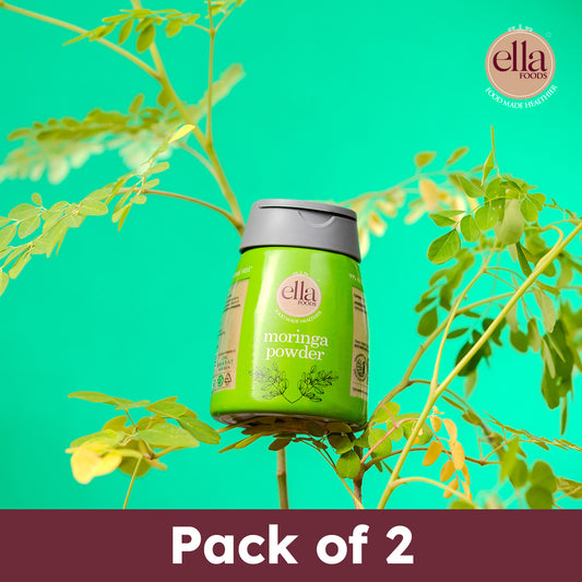 Moringa Powder - Pack of 2 - 60g Each