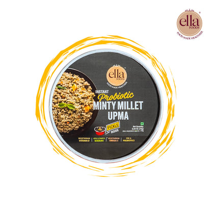 Probiotic Minty Millet Upma - Ready to Eat