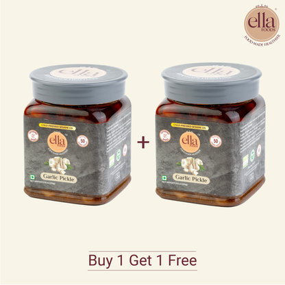 Garlic Pickle Combo Pack | Buy 1 Get 1 Free (2pcs) | Bold Flavor | Lower in  Sodium | 250g each | Limited Time Offer