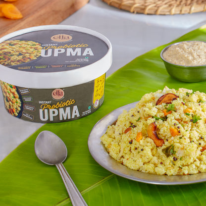 Instant Probiotic Upma  |Added Pre & Probiotics | 65 grams each | Pack of 2